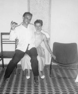 Réveillon du premier de l'an 1959 à Abijan (Côte d'ivoire)