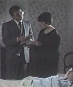 1984 - Une participation amicale en tant qu'acteur dans le film d'Olivier Bourbeillon 'La fiancée', adapté de sa nouvelle. Le Docteur Coatmeur au chevet de sa malade