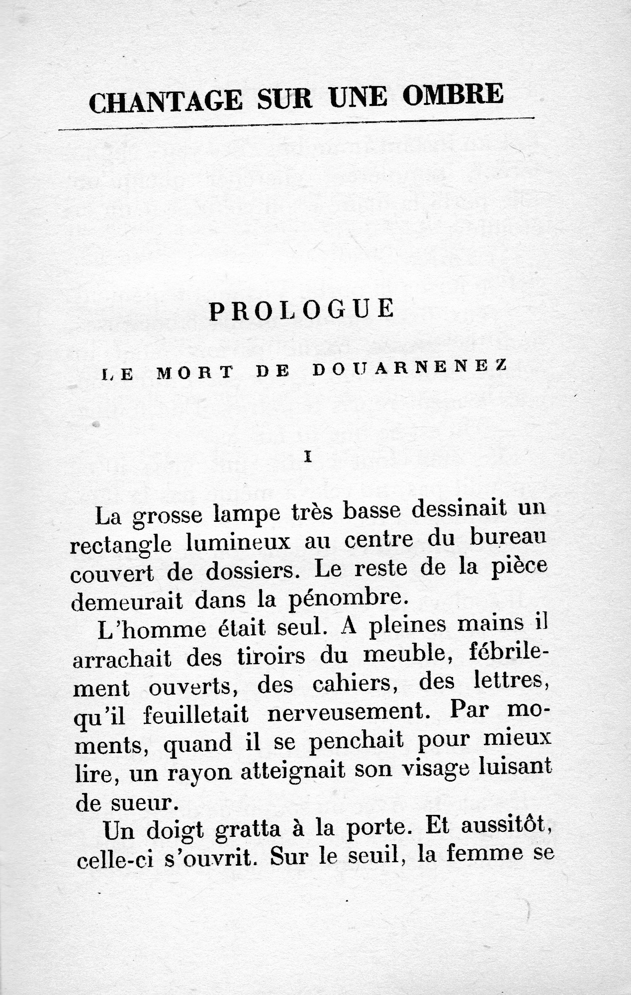 Chantage-sur-une-ombre, Le Masque (1963) - 1er chapitre offert - 1